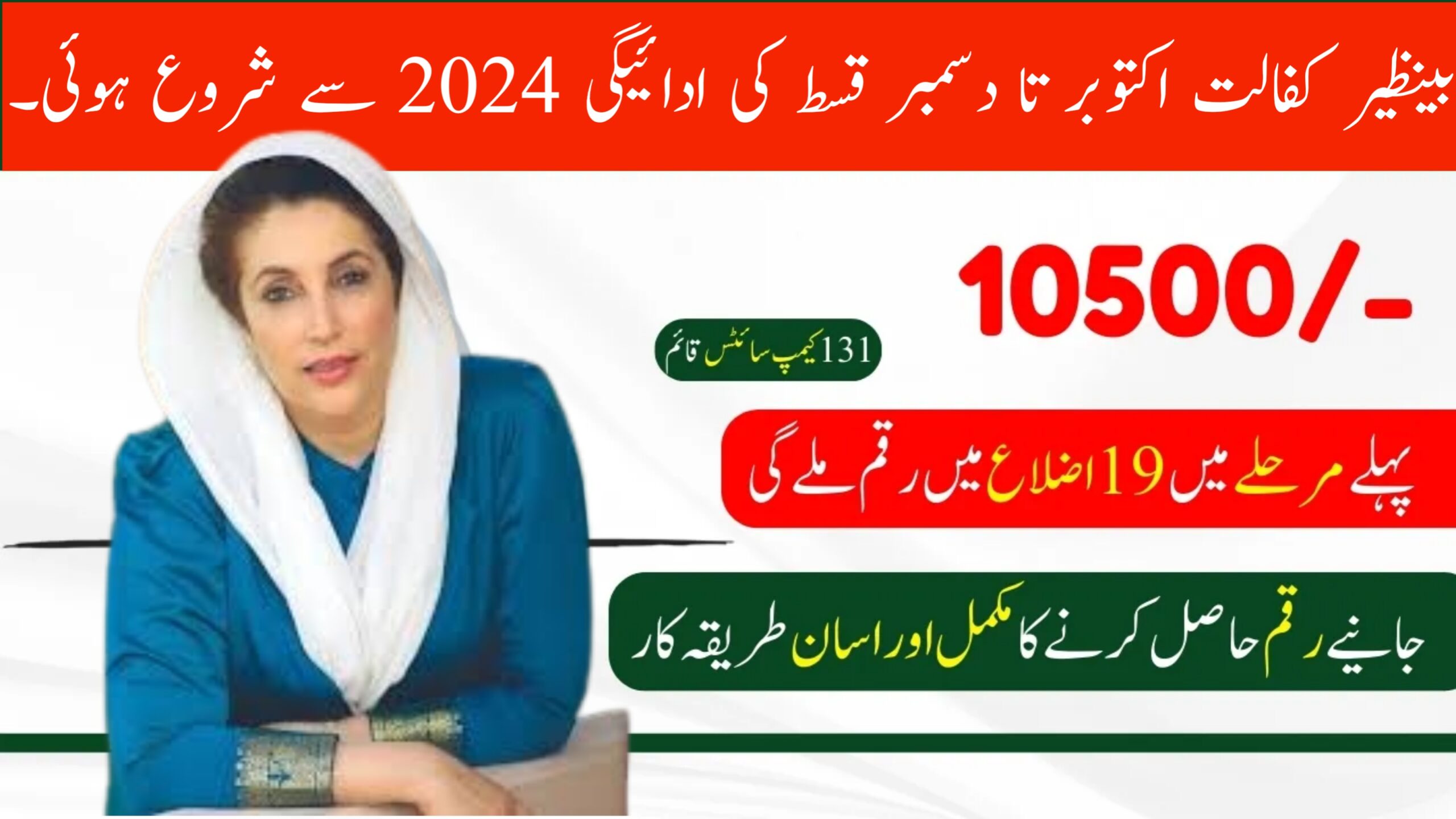 Benazir Kafaalat Oct-Dec Installment Payment Started 2024